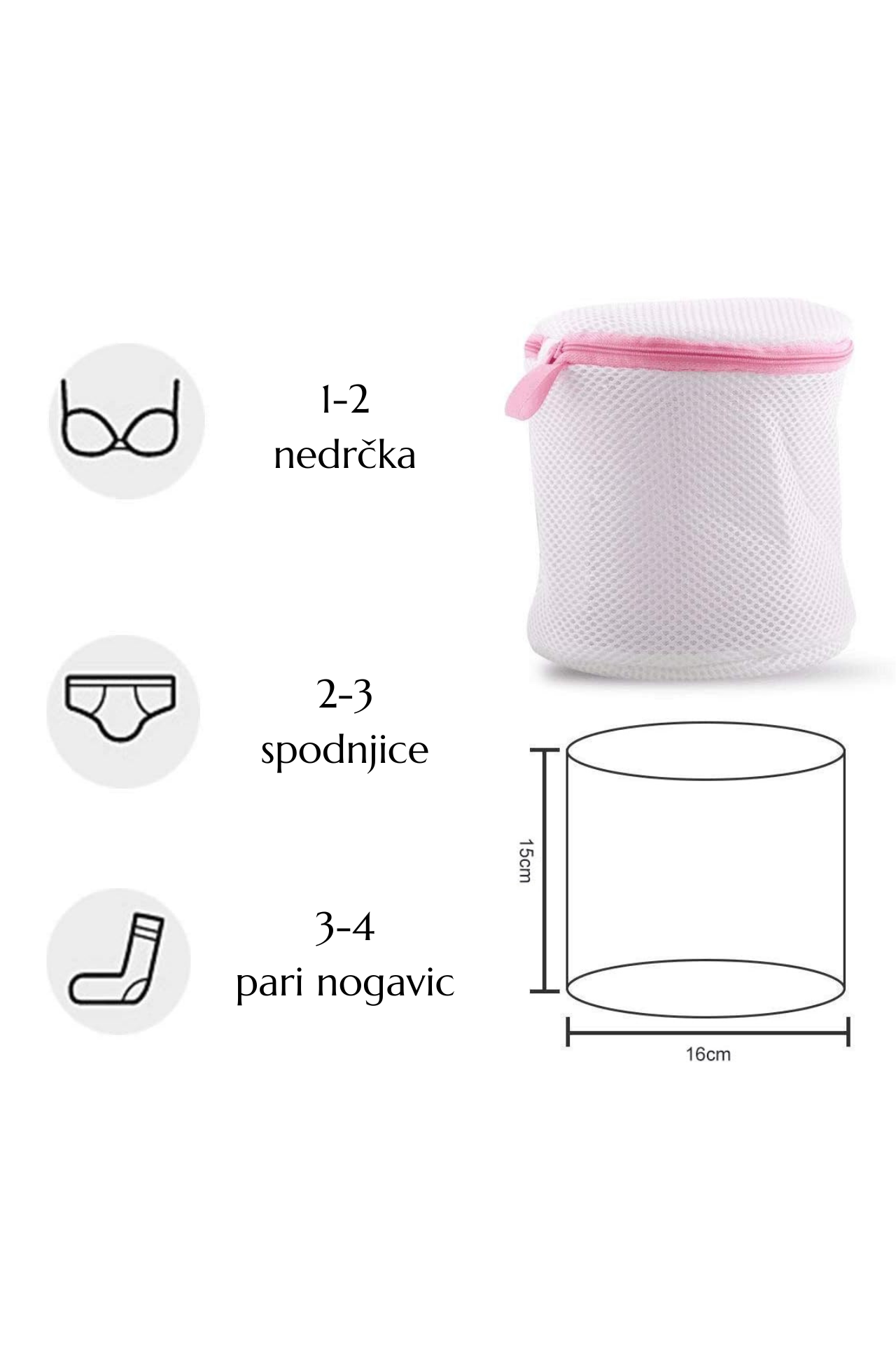 Vrečka za pranje perila