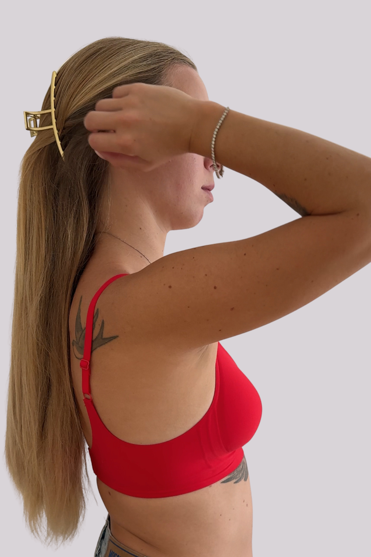 Seamless nedrček RED