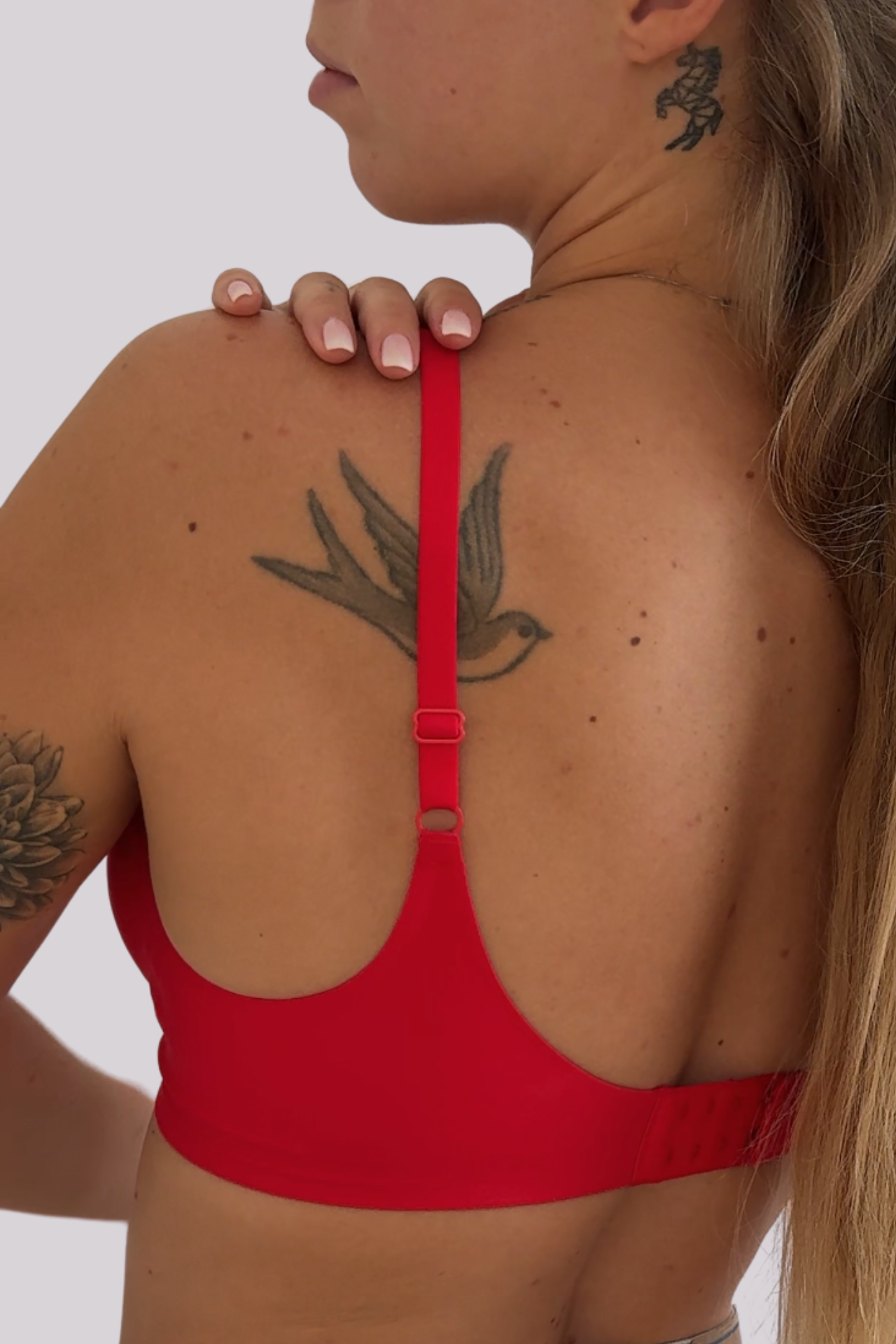 Seamless nedrček RED