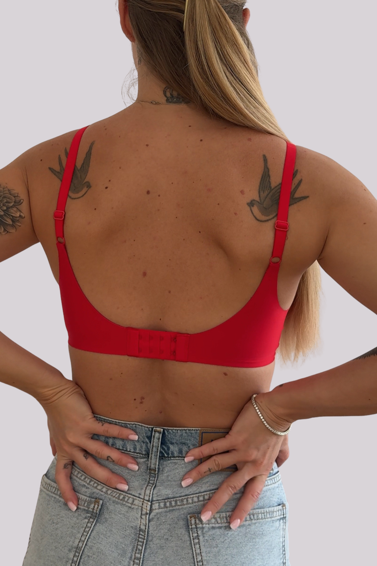 Seamless nedrček RED