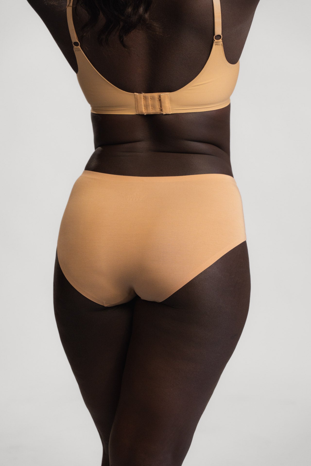 Seamless boksarice LUXE BEIGE - 2 kos