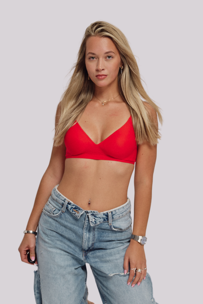 Seamless nedrček RED